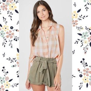 EUC Free People Hey There Sunrise Top, Sz M